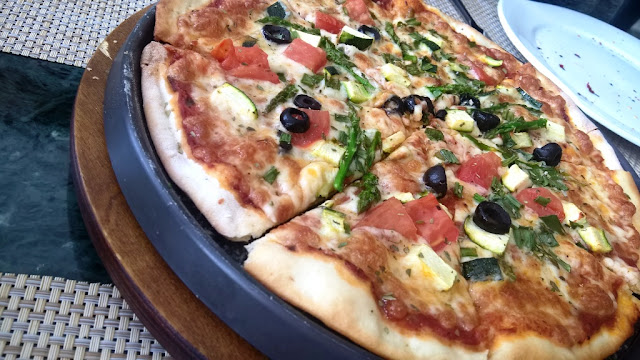 Gourmet Vegetarian Verdure Pizza