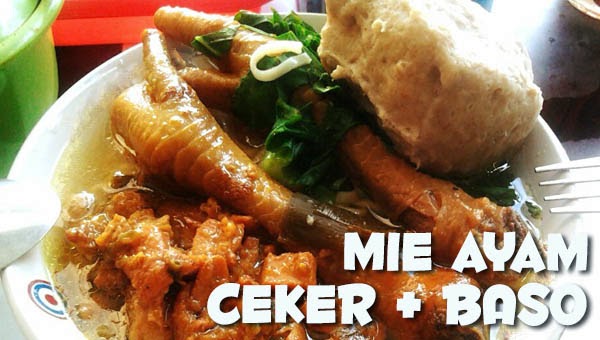 Resep Mie Ayam Ceker Bakso  Resep Masakan Praktis Rumahan 