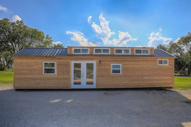 Rustic Shipping Container Home