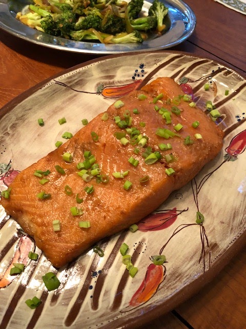 Teriyaki Salmon -- with Gluten-Free Option