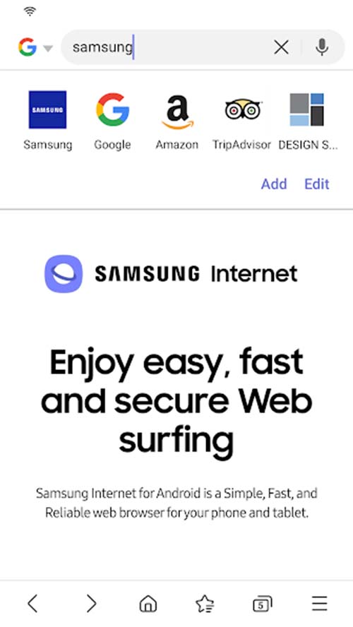 Samsung Internet Browser cho Android - Tải về APK mới nhất a2