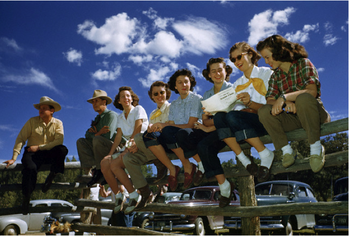 SCENE | The Santa Fe Rodeo, 1949.