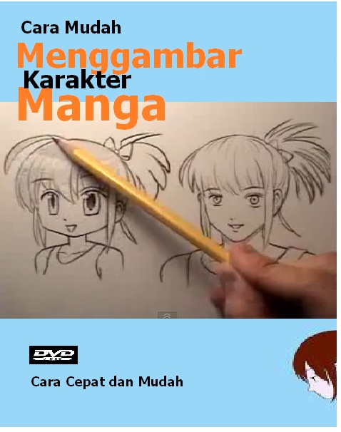 Cara Mudah Menggambar karakter manga