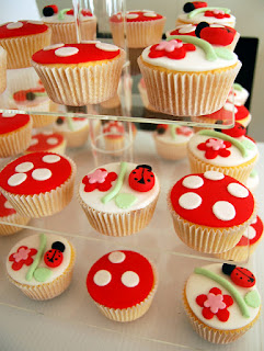 Cupcakes de Ladybug