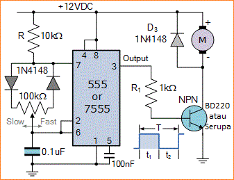 Rangkaian IC 555 Part1