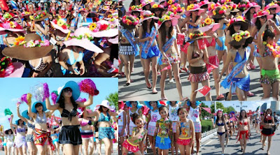 Parade Bikini Terbanyak di Dunia