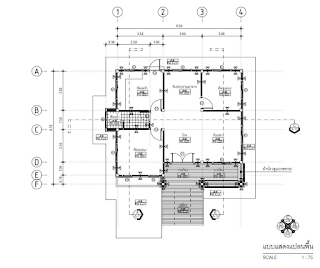 บ้านชั้นเดียวสไตล์โมเดิร์น 2ห้องนอน 1ห้องน้ำ [แบบบ้าน SHERA10]