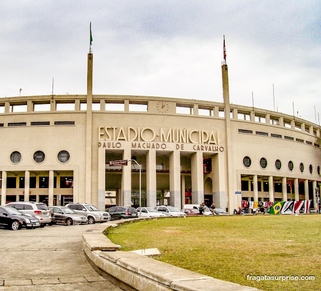 Estádio do Pacaembu em São Paulo