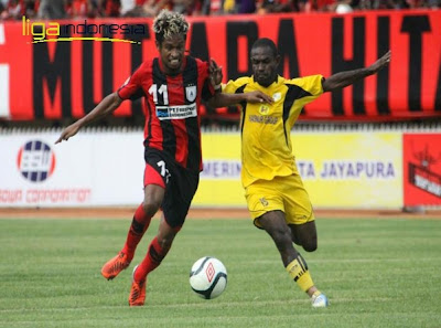 Persipura vs Barito Putra = 4-1 , Dibumbui 3 Penalti