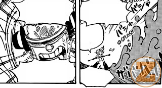 REVIEW ONE PIECE 1070 BAHASA INDONESIA : KIZARU DATANG KE PULAU EGGHEAD