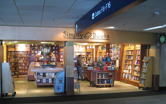 book store at airport