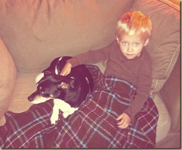 with louie