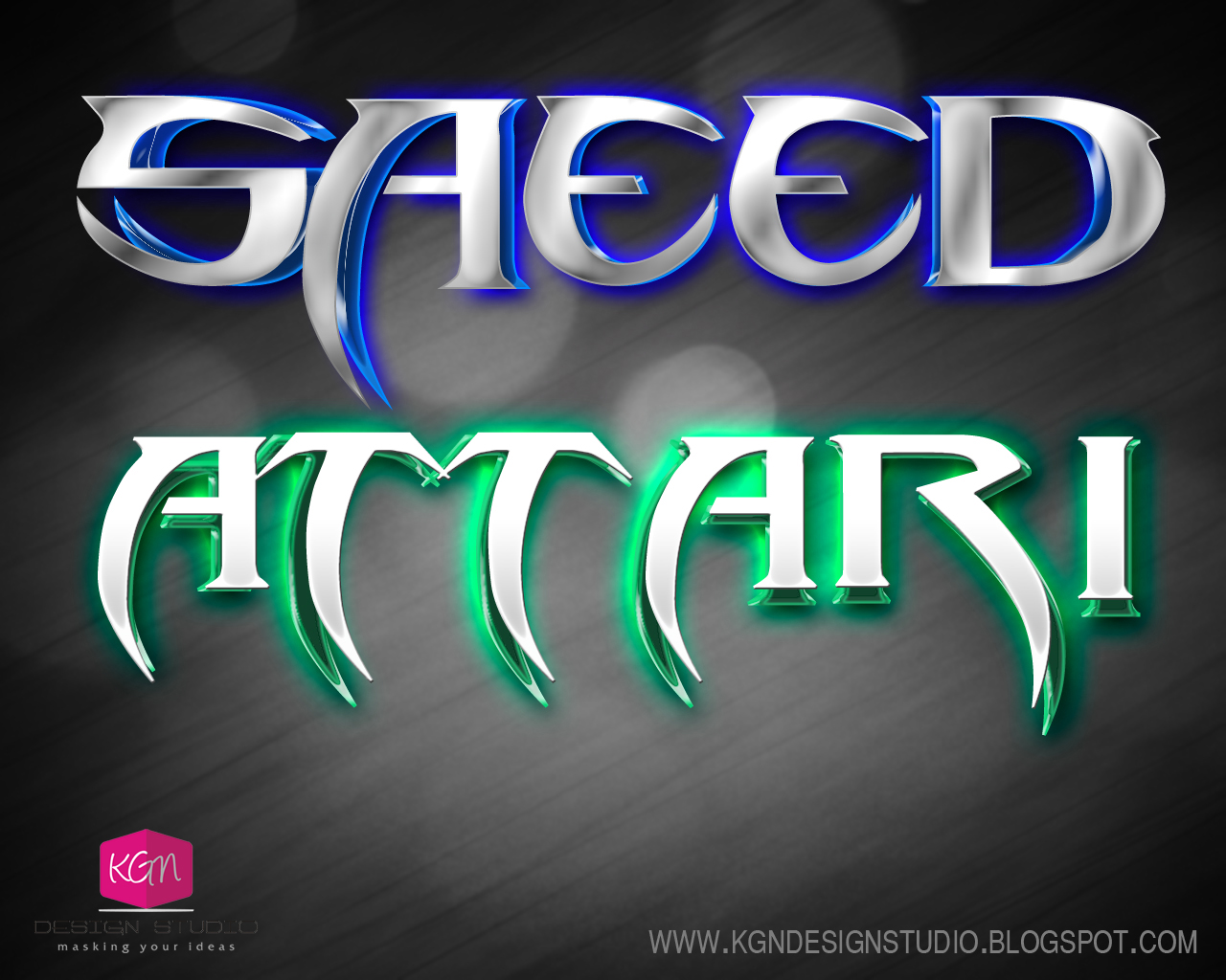 ... Effect, KG N Design, Neon Effect, Wallpaper, Digital Wallpaper