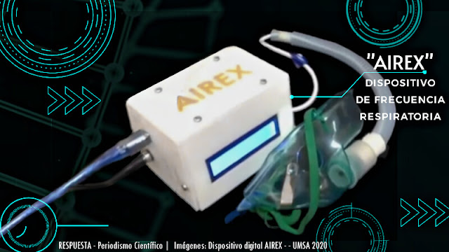 AIREX, dispositivo que mide la frecuencia respiratoria en segundos