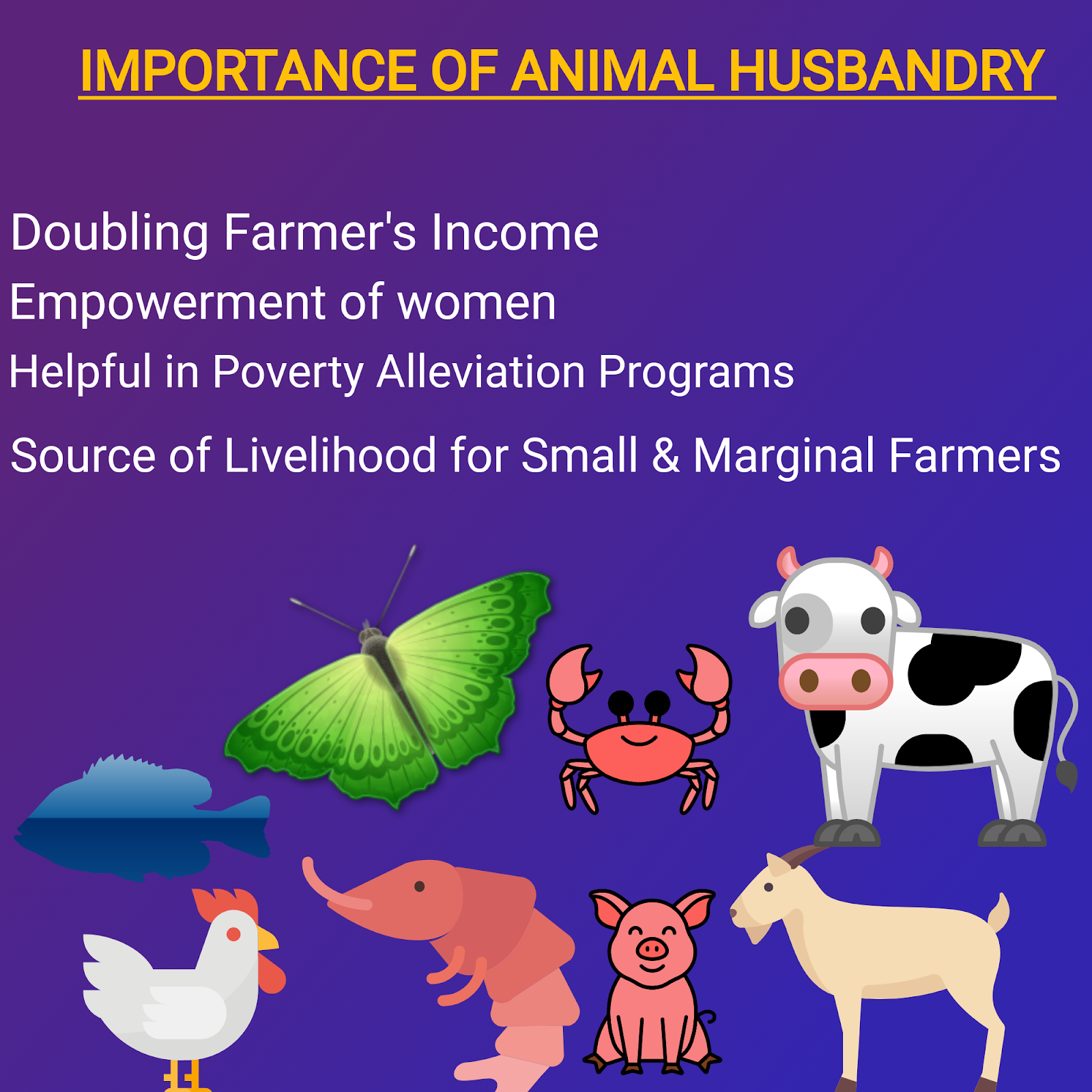 Importance of Animal Husbandry Sector