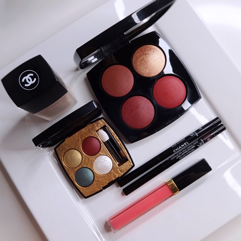 Chanel Byzance Eyeshadow 338 Parure Baroque makeup look