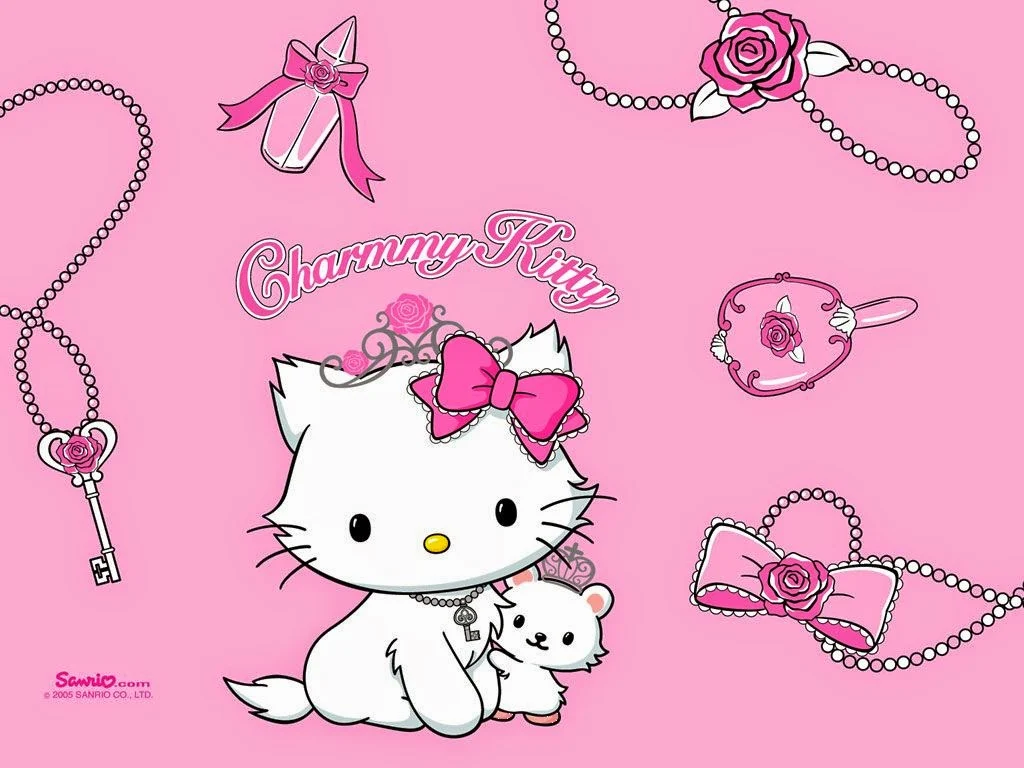 Charmmy Kitty: Free Printable Invitations, Backgrounds or Cards.  