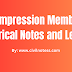 Compression Member Numerical Notes and Lecture