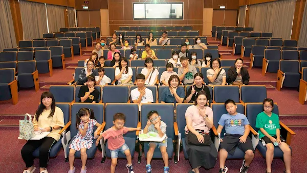 ▲婦兒科團隊與參與民眾大合照。（二基醫院提供）