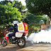 Motos fumigadoras: La novedad en los barrios en la lucha contra el dengue