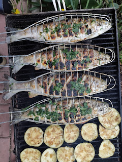 Forelle gegrillt