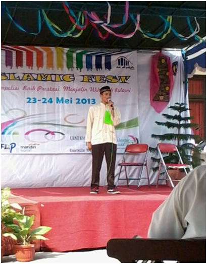 ISLAMIC SPEECH CONTEST : UKM AL-FATIH UNY