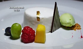 Cono Sur Wine Pairing Dinner Menu - White Chocolate Yoghurt Cremeux