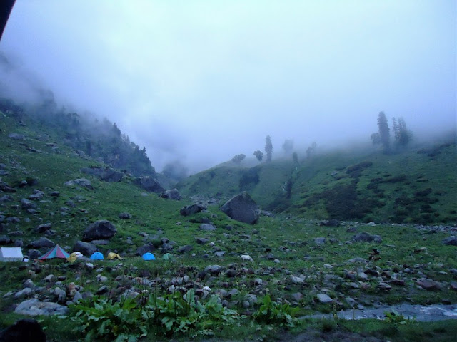 Campsite, Trek, Hampta Pass