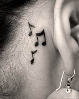 Music Notes Tattoos, Tattooing