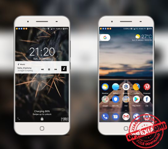 Download Tema Xiaomi Android Oreo Mtz Dan Buat Xiaomi Kamu Mirip Google Pixel