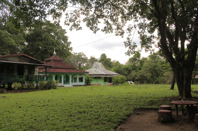 Penampakan resort Way Kanan, Taman Nasional Way Kambas, Lampung.