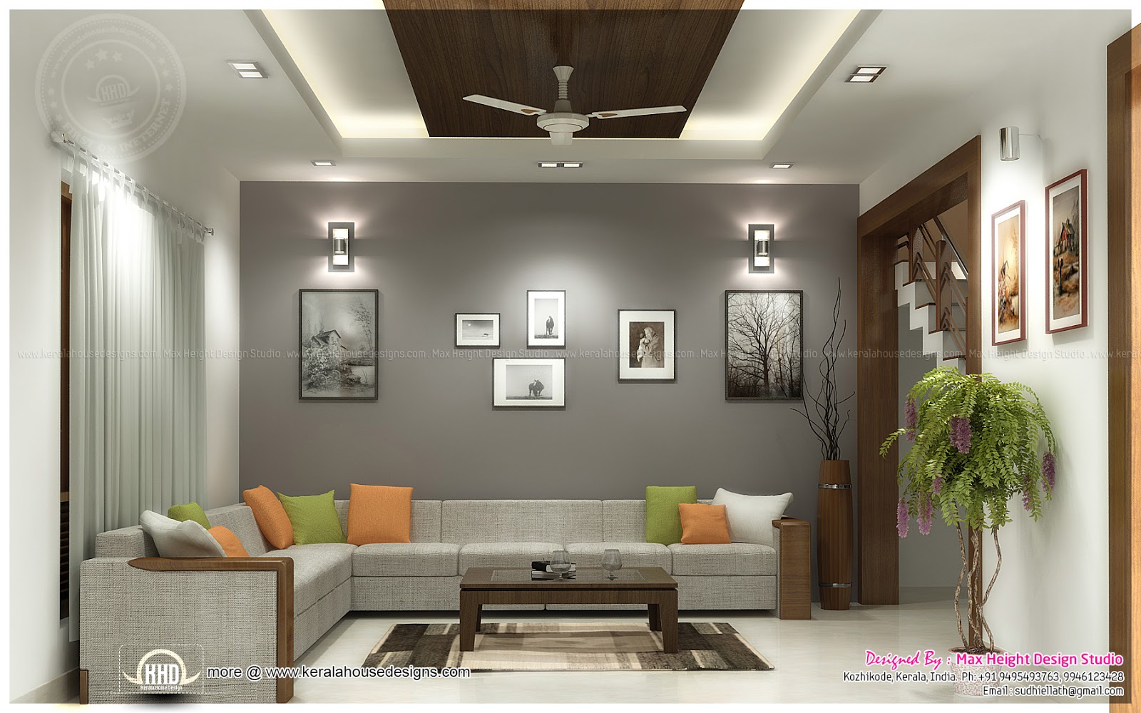 Beautiful interior ideas for home - Kerala home design and floor plans