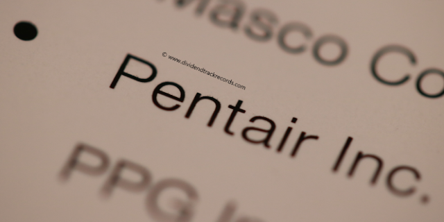 Pentair 2023 dividend declaration