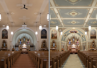 Before and After: St. Matthew's in Shullsburg, Wisconsin