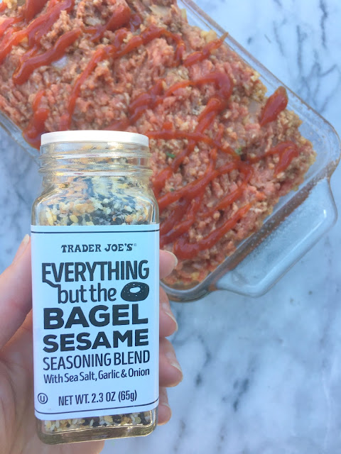 Amazing Meatloaf Recipe and other Ideas for using Trader Joe's Everything but the Bagel Seasoning!