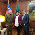 Alcaldesa de Teno y el Senador Juan Antonio Coloma se reunieron con el General Director de Carabineros