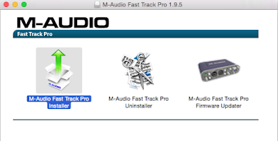 Instalando a M-Audio no Mac 