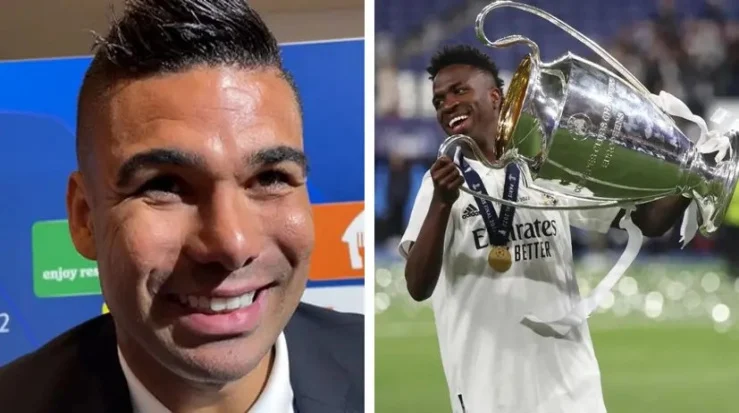 Casemiro Explains Why Vinicius Isn't Among World's Top-3