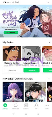تحميل برنامج webtoon للايفون