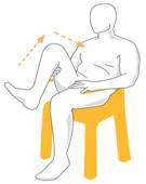 Knee and Upper Leg Excercise For Vein Thrombosis, Latihan Lutut dan Paha untuk Trombosis Vena