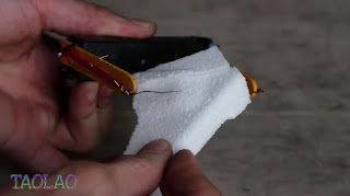 tutorial cara membuat alat pemotong gabus styrofoam sederhana dengan baterai