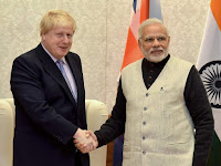 British Prime Minister Boris Johnson to visit India.