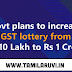 வருகிறது 'GST லாட்டரி'; பொருளுக்கு 'பில்' வாங்கினால் 1 கோடி ரூபாய் வரை ரொக்கப் பரிசுகள்