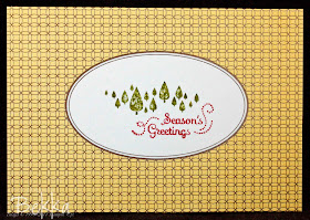 Elegant Engravings Christmas Card