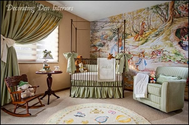 peter rabbit bedroom - decorating peter rabbit theme bedroom - peter rabbit theme room ideas -  Beatrix Potter themed nursery - beatrix potter nursery decor - Beatrix Potter Nursery Murals - contemporary Beatrix Potter murals - Beatrix Potter wall decals Peter Rabbit