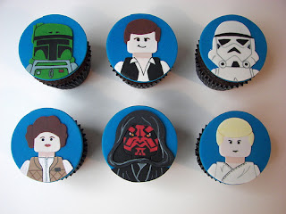 Cupcakes de Star Wars