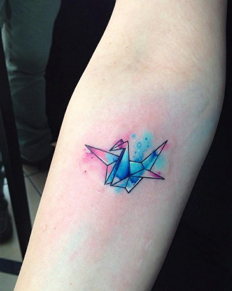 tatuajes de origami el arte de la papiroflexia