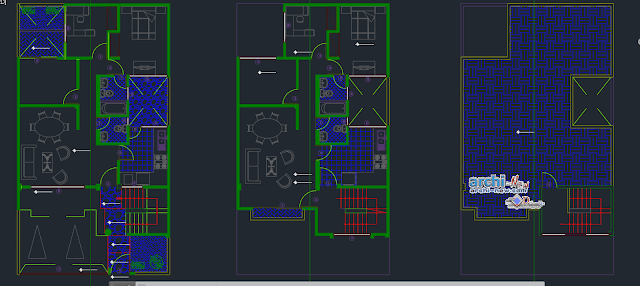 5-story multi family building Dwg  