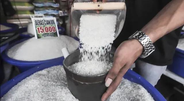 Harga Beras turun