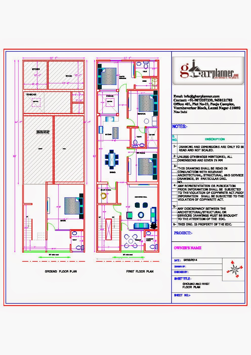 Ghar Planner Leading House Plan and House Design 